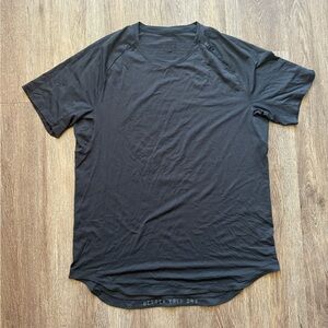 Lululemon Black License to Train Short Sleeve Shirt